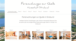 Desktop Screenshot of fewo-stralsund.de